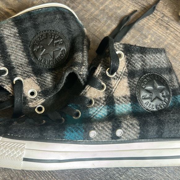 Unisex Converse Chuck Taylor All Star High plaid
Women’s 9.5 men’s 7.5 - Picture 11 of 12